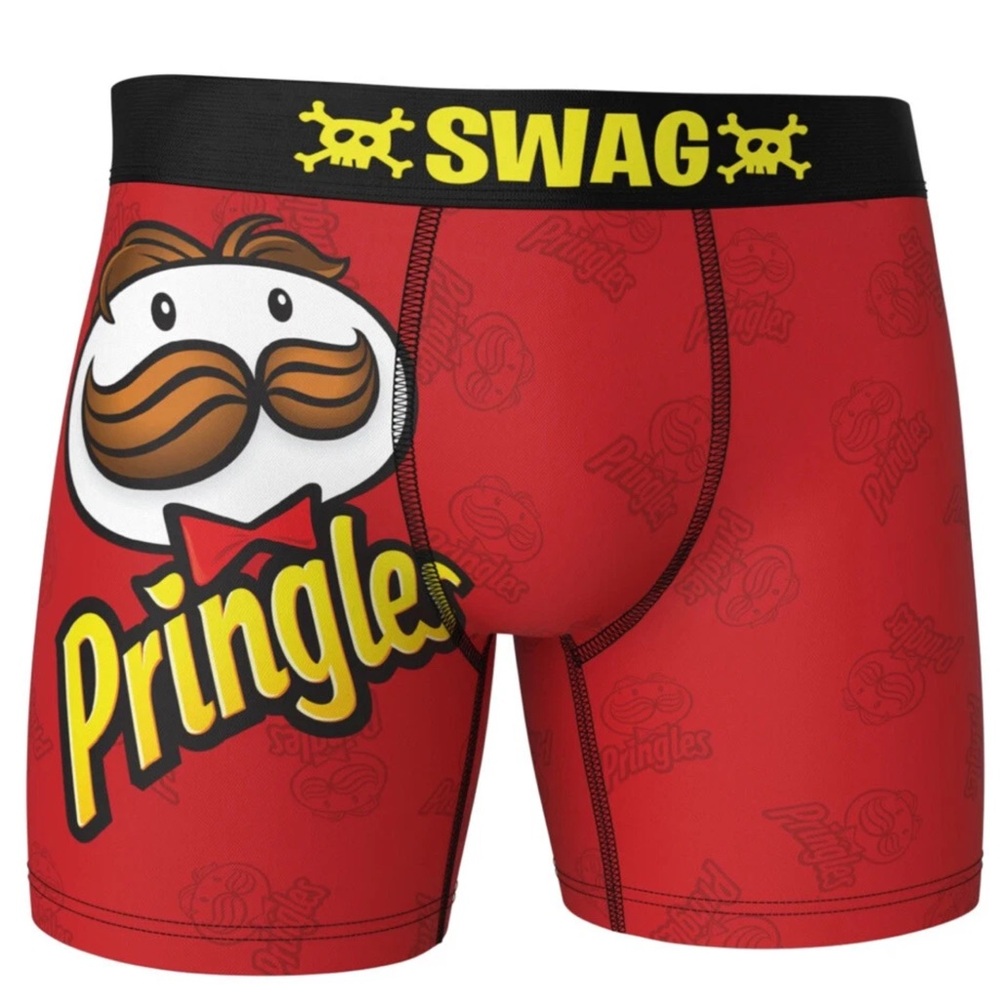 SWAG Men’s Snack Isle Pringles Boxer Brief - Size SIZE: L (34-36)- NWT